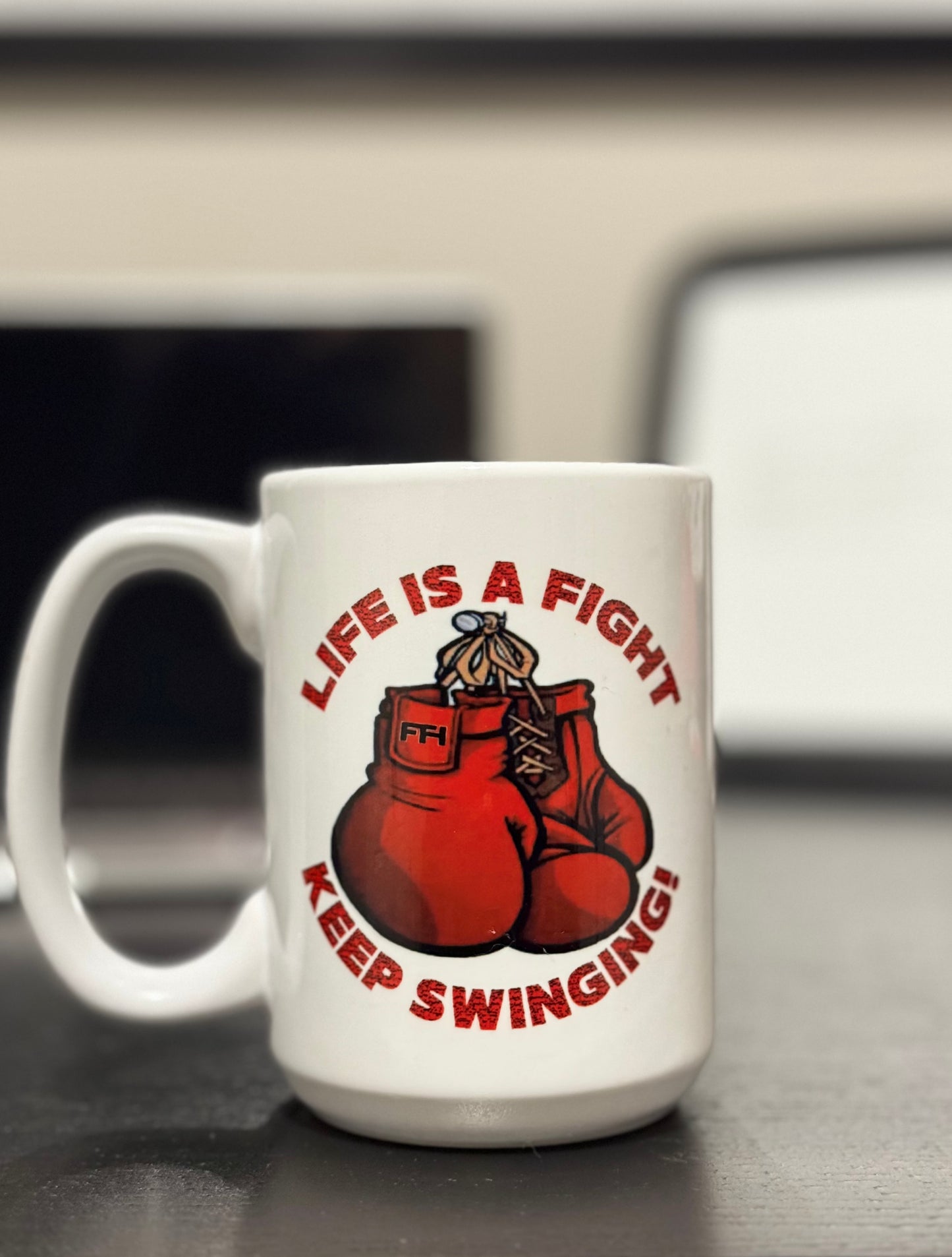 Life is a Fight, keep Swinging!